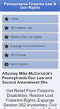 Mobile Screenshot of pagunlaws.com
