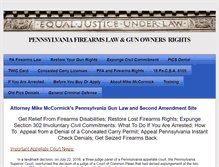 Tablet Screenshot of pagunlaws.com